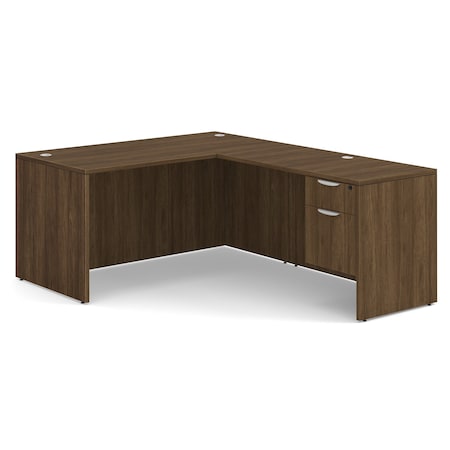 Officesource 29.50" H, Modern Walnut, 60.00'' W X SGLHLOS103MW
